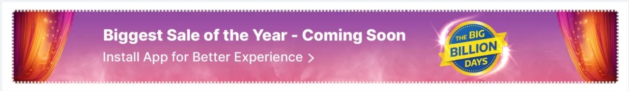 "Flipkart Big Billion Days 2024"