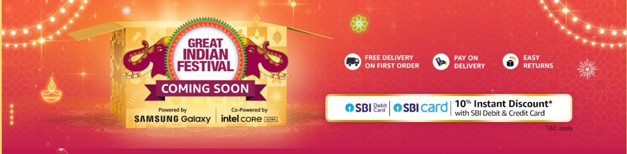 Amazon great indian festival sale 2024